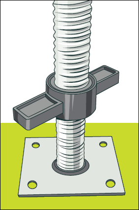 scaffolding parts name