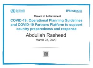 How to get the free nCovid-19 course certificate from WHO
